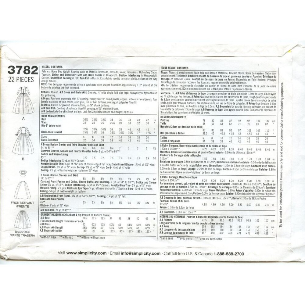Authentic Elizabethan Costume Sewing Pattern Historical Dress Reproduction - Picture 2 of 4